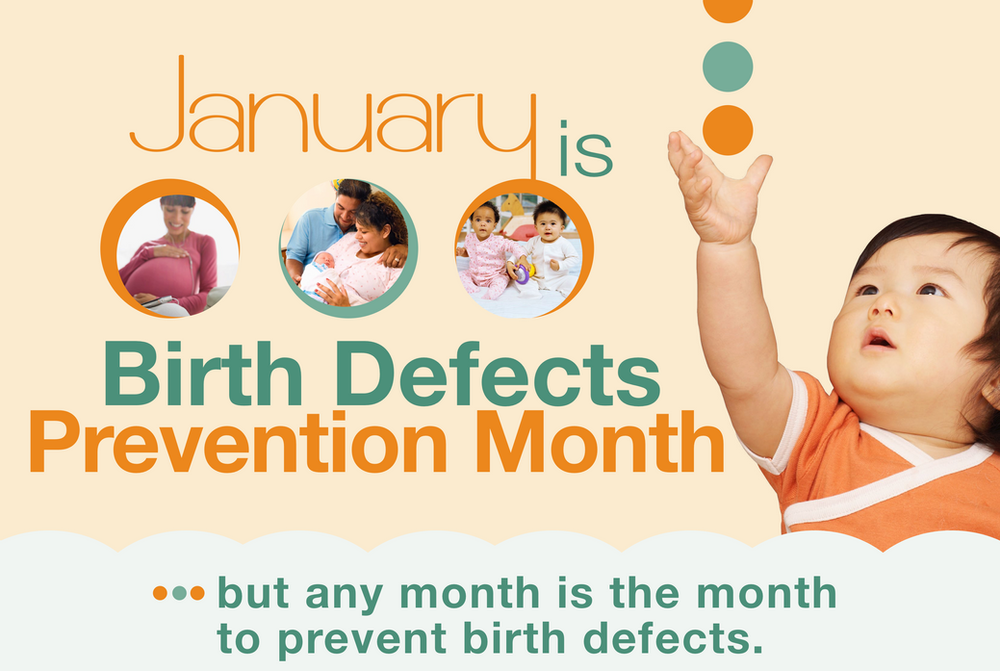 National Birth Defects Prevention Month WomanCare